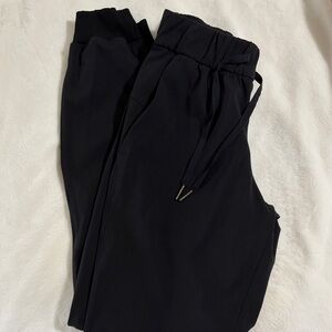 lululemon athletica Black Drawstring Track Joggers